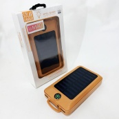 УМБ Power Bank Solar 18000 mAh мобільне зарядне з сонячною панеллю та лампою, Power Bank Charger Orange. Зображення №4