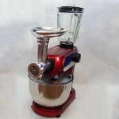 Кухонний комбайн 3 в 1 Crownberg CB-3404 Тістоміс-М'ясорубка-Блендер (2200 Вт). Зображення №3