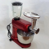 Кухонний комбайн 3 в 1 Crownberg CB-3404 Тістоміс-М'ясорубка-Блендер (2200 Вт). Зображення №6