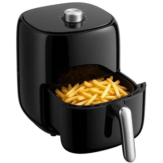 Фритюрниця Crownberg CB-5540 електрична фритюрниця 2 л для дому з регульованим термостатом 1400Вт Фритюрниця Crownberg CB-5540 електрична фритюрниця 2 л для дому з регульованим термостатом 1400Вт