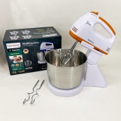 Стаціонарний електричний міксер із чашею Rainberg RB-1006 500W з насадками для замішування тіста Orange. Зображення №6