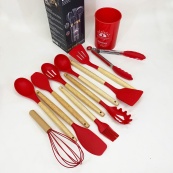Набір кухонних приладів Rainberg RB-2288 Red. Зображення №8 Набір кухонних приладів Rainberg RB-2288 Red. Зображення №8