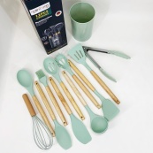 Набір кухонних приладів Rainberg RB-2288 Green. Зображення №5