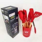 Набір кухонних приладів Rainberg RB-2288 Red. Зображення №10 Набір кухонних приладів Rainberg RB-2288 Red. Зображення №10