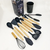 Набір кухонних приладів Rainberg RB-2288 Black Gray. Зображення №7