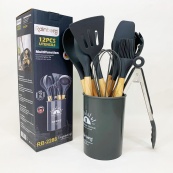 Набір кухонних приладів Rainberg RB-2288 Black Gray. Зображення №9