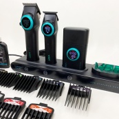 Професійний набір для барберів VGR Stepless Pro 3 in 1 BLACK. Зображення №2