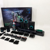 Професійний набір для барберів VGR Stepless Pro 3 in 1 BLACK. Зображення №4