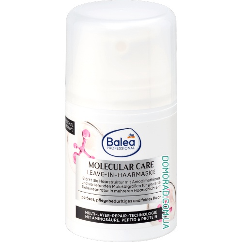 Balea Професійна маска Haarmaske Molecular Care 50ml Balea Професійна маска Haarmaske Molecular Care 50ml