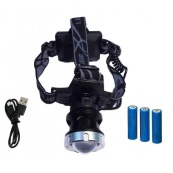 Ліхтарик на голову Bailong BL-8070-P50, LED налобний акумуляторний ліхтар, ліхтар на голову для риболовлі. Зображення №2