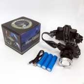 Ліхтарик на голову Bailong BL-8070-P50, LED налобний акумуляторний ліхтар, ліхтар на голову для риболовлі. Зображення №8