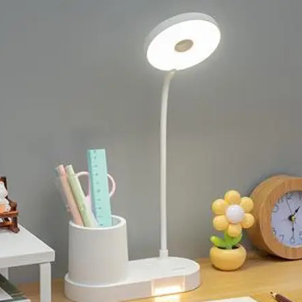 Настільна світлодіодна лампа BL-T2 з гнучкою стійкою та органайзером. Настільна світлодіодна лампа BL-T2 з гнучкою стійкою та органайзером.
