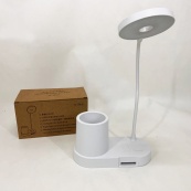 Настільна світлодіодна лампа BL-T2 з гнучкою стійкою та органайзером.. Зображення №4 Настільна світлодіодна лампа BL-T2 з гнучкою стійкою та органайзером.. Зображення №4