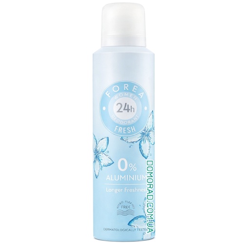 Forea Дезодорант для жінок Fresh 200ml Forea Дезодорант для жінок Fresh 200ml