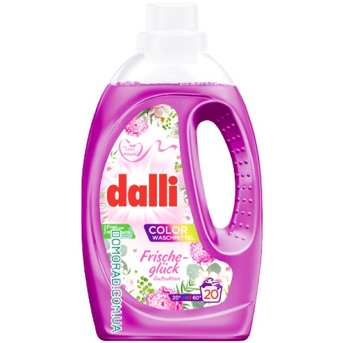 DALLI Гель для прання COLOR Frische-gluck 20WL DALLI Гель для прання COLOR Frische-gluck 20WL