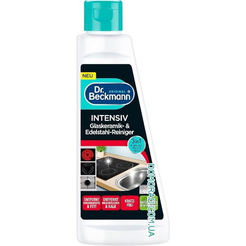 Dr Beckmann Засіб для кераміки і нержавійки 250ml Dr Beckmann Засіб для кераміки і нержавійки 250ml