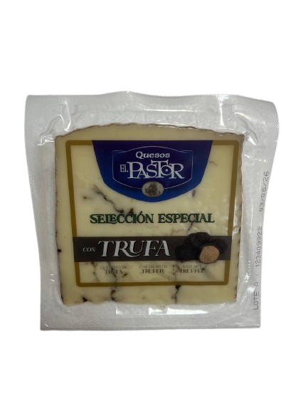 Сир Quesos EL Pastor Мікс молока з трюфелем 200 г Сир Quesos EL Pastor Мікс молока з трюфелем 200 г