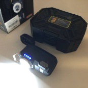 Багатофункціональний армійський ліхтар D50-SMD - індикація заряду, запальничка. Колір: чорний. Зображення №19