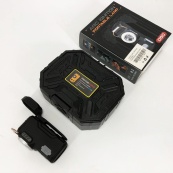 Багатофункціональний армійський ліхтар D50-SMD - індикація заряду, запальничка. Колір: чорний. Зображення №20