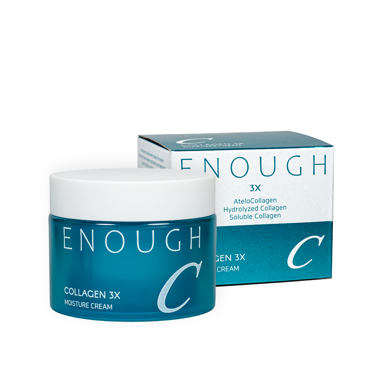 Крем для обличчя зволожуючий Enough Collagen 3X Moisture Cream з колагеном 50 мл Крем для обличчя зволожуючий Enough Collagen 3X Moisture Cream з колагеном 50 мл