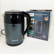 Чайник электрический Rainberg RB-2246 из нержавеющей стали 2000 Вт 2л, хороший электрический чайник Blue. Изображение №3