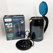 Чайник электрический Rainberg RB-2246 из нержавеющей стали 2000 Вт 2л, хороший электрический чайник Blue. Изображение №4