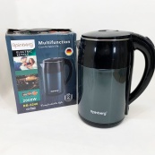 Чайник электрический Rainberg RB-2246 из нержавеющей стали 2000 Вт 2л, хороший электрический чайник Blue. Изображение №6