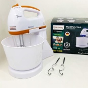 Миксер 7 скоростей с чашей 2 л Rainberg RB-1005 500Вт Orange. Изображение №4