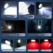 Ліхтар NIGHT VISION FLUORESCENCE CB-A282-TG+COB. Зображення №4