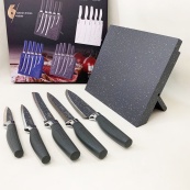 Набір ножів Rainberg RB-2322 з нержавіючої сталі з магнітною основою Gray. Зображення №3