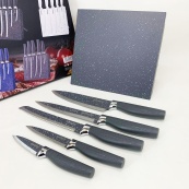 Набір ножів Rainberg RB-2322 з нержавіючої сталі з магнітною основою Gray. Зображення №5