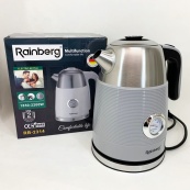 Чайник электрический с датчиком температуры Rainberg RB-2314 2200Вт 1.7л Gray. Изображение №6