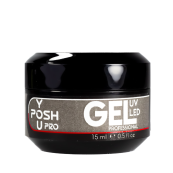 Гель для нарощування нігтів однофазний YouPosh ТМ UV Gel/LED 15мл № 03 Lollipop Яскраво-рожевий. Изображение №4