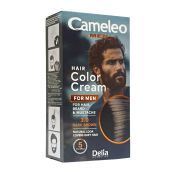 Фарба для бороди, вусів Delia Cameleo Men 3.0 Темно-коричнева, 30 мл. Зображення №2 Фарба для бороди, вусів Delia Cameleo Men 3.0 Темно-коричнева, 30 мл. Зображення №2