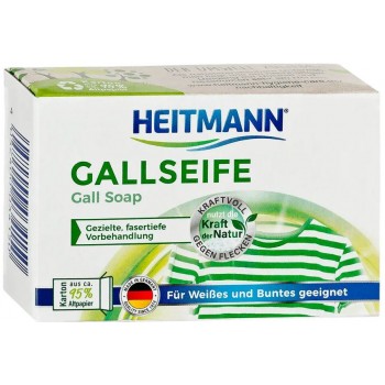 Мило господарське проти плям Heitmann Gallseife 100 г Мило господарське проти плям Heitmann Gallseife 100 г