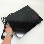 Плита настольная инфракрасная Crownberg CB-1324 одна комфорка 2000Вт. Изображение №3 Плита настольная инфракрасная Crownberg CB-1324 одна комфорка 2000Вт. Изображение №3