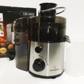 Соковитискач Crownberg CB-3402 електричний відцентровий для обробки цілих фруктів 600 Вт. Зображення №3