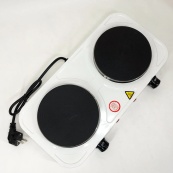 Плита электрическая настольная бытовая Crownberg CB-3746 двухконфорочная дисковая кухонная плита 2000 Вт. Изображение №8