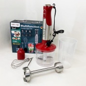 Блендер 5в1 Rainberg RB-2307 багатофункціональний занурювальний та стаціонарний Red. Зображення №7