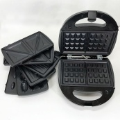 Мультимейкер 4 В 1 Crownberg CB-1074 750Вт Гриль Сендвичница Вафельница Орешница. Изображение №16 Мультимейкер 4 В 1 Crownberg CB-1074 750Вт Гриль Сендвичница Вафельница Орешница. Изображение №16