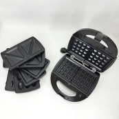 Мультимейкер 4 В 1 Crownberg CB-1074 750Вт Гриль Сендвичница Вафельница Орешница. Изображение №19 Мультимейкер 4 В 1 Crownberg CB-1074 750Вт Гриль Сендвичница Вафельница Орешница. Изображение №19