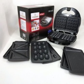 Мультимейкер 4 В 1 Crownberg CB-1074 750Вт Гриль Сендвичница Вафельница Орешница. Изображение №25 Мультимейкер 4 В 1 Crownberg CB-1074 750Вт Гриль Сендвичница Вафельница Орешница. Изображение №25