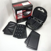 Мультимейкер 4 В 1 Crownberg CB-1074 750Вт Гриль Сендвичница Вафельница Орешница. Изображение №27 Мультимейкер 4 В 1 Crownberg CB-1074 750Вт Гриль Сендвичница Вафельница Орешница. Изображение №27