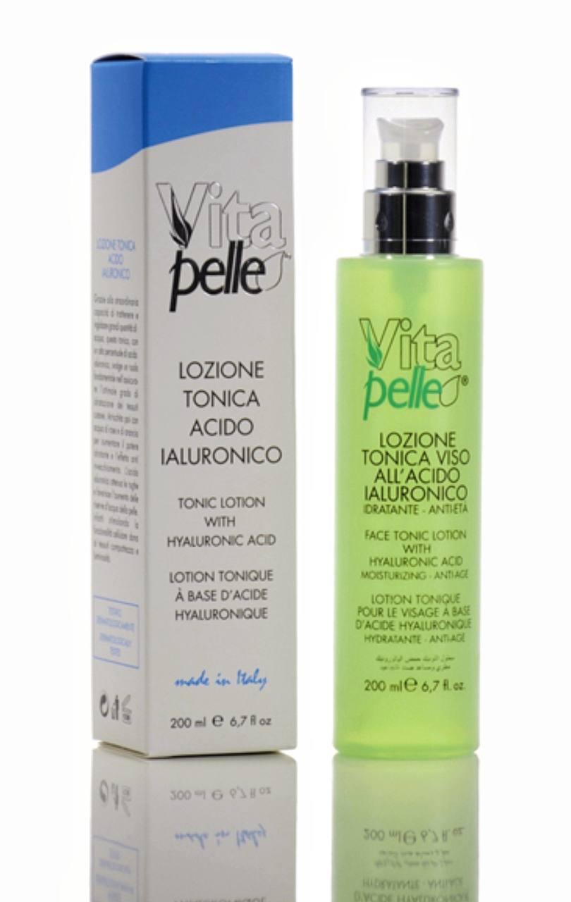 Тонік для обличчя з гіалуроновою кислотою VITAPELLE 200мл Тонік для обличчя з гіалуроновою кислотою VITAPELLE 200мл