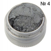 Cinecitta, розсипчасті Тіні сяючі, Відтінок № 4 "Сірий перламутр" , Італія. Зображення №2