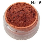 Cinecitta, розсипчасті Тіні сяючі, Відтінок № 16 "Червоний перламутр" ,  Італія. Зображення №2
