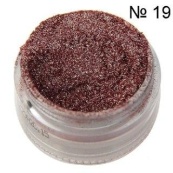 Cinecitta, розсипчасті Тіні сяючі, Відтінок № 19 "Бордові з смарагдовим відтінком" , Італія. Зображення №2