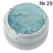 Cinecitta, розсипчасті Тіні сяючі, Відтінок № 29 "Бірюзові з золотим відливом" , Чінечіта, Італія. Зображення №2