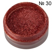 Cinecitta, розсипчасті Тіні сяючі, Відтінок № 30 "Теракотова слюда" , Чінечіта, Італія. Зображення №2