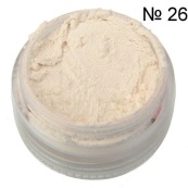 Cinecitta, розсипчасті Тіні сяючі, Відтінок № 26 "Біло-помаранчевий перламутр" , Чінечіта, Італія. Зображення №2